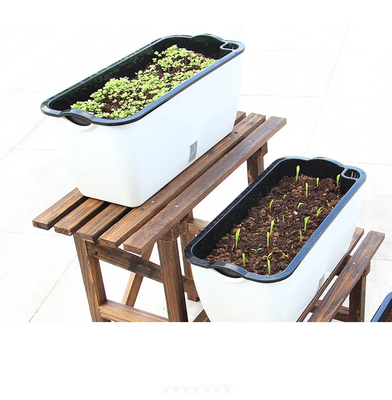 EXTRA LARGE RECTANGULAR BASIN AUTOMATIC SUCTION PLASTIC FLOWER POTS CREATIVE FLESHY VEGETABLES BALCONY STRIP EUROPEAN PLANTER 
EXTRA LARGE RECTANGULAR BASIN AUTOMATIC SUCTION PLASTIC FLOWER POTS CREATIVE FLESHY VEGETABLES BALCONY STRIP EUROPEAN PLANTER