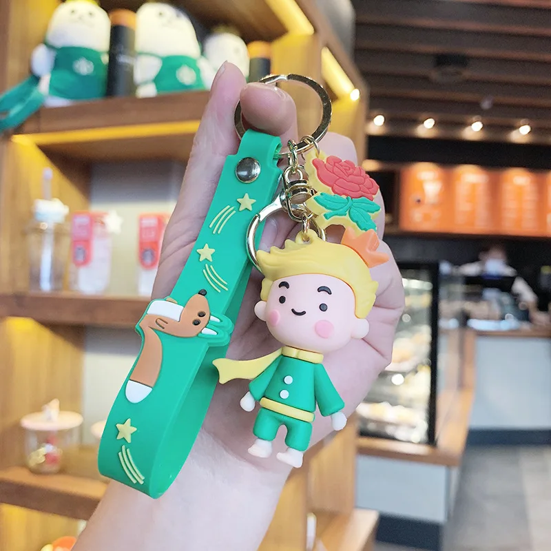 Cute Silicone Le Petit Prince Keychain Cartoon Doll Pendant Jewelry Gift Couple's Charm Car Accessories Hot Sale Little Prince
Cute Silicone Le Petit Prince Keychain Cartoon Doll Pendant Jewelry Gift Couple's Charm Car Accessories Hot Sale Little Prince