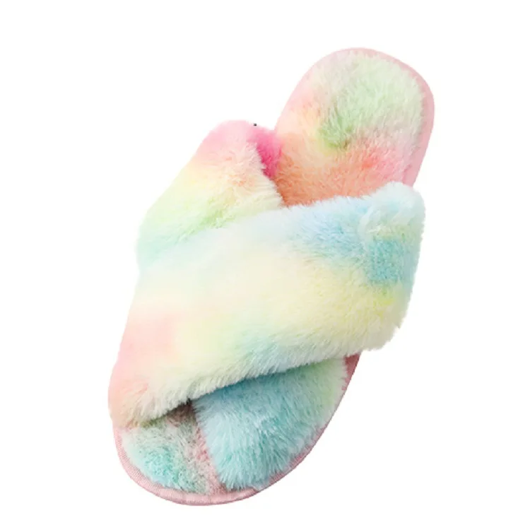2021 Winter Women Slippers Faux Fur Fully Wrapped Sole Vamp Furry Slippers Black Female Warm Flats Large Size Slides Cozy Home
2021 Winter Women Slippers Faux Fur Fully Wrapped Sole Vamp Furry Slippers Black Female Warm Flats Large Size Slides Cozy Home