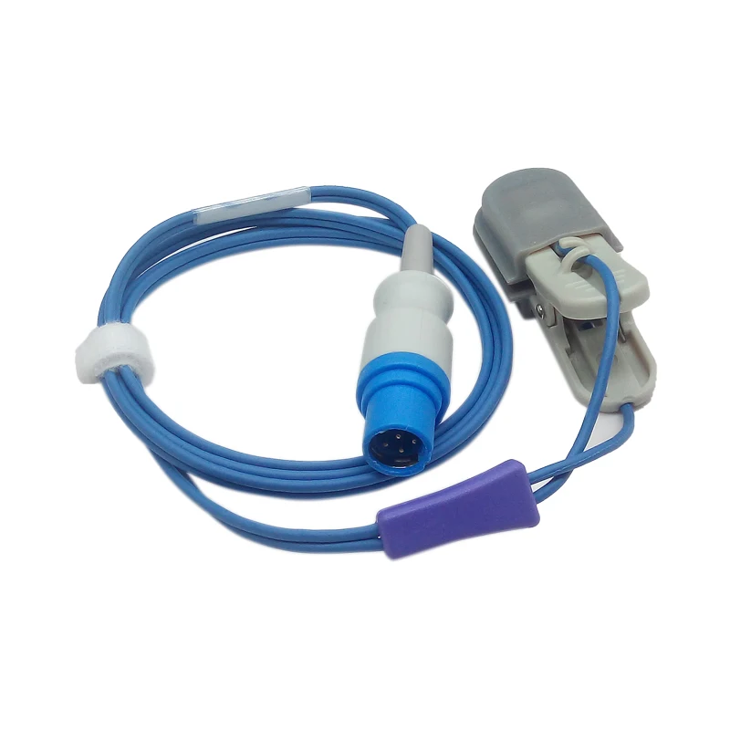 Reusable Ear Clip SpO2 Sensor 7 Pin for Siemens Drager Patient Monitor Adult Ear Use SpO2 Probe
Reusable Ear Clip SpO2 Sensor 7 Pin for Siemens Drager Patient Monitor Adult Ear Use SpO2 Probe