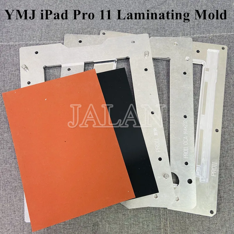 YMJ laminate mold for ipad pro 11 A2013 A1934 A1980 Glass OCA LCD aliganment laminating touch screen repair positioning mold
YMJ laminate mold for ipad pro 11 A2013 A1934 A1980 Glass OCA LCD aliganment laminating touch screen repair positioning mold