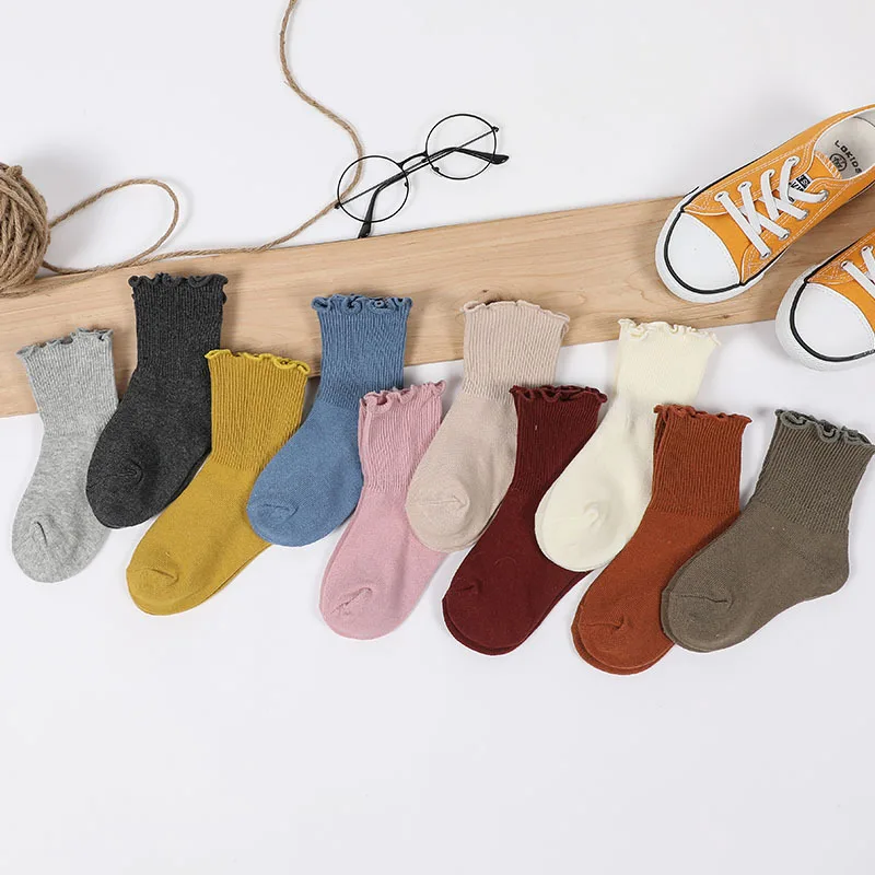 New Baby Solid Floor Socks Kids Spring Autumn Cute Socks Baby Candy colored Tube Socks Children Cotton Solid Design 1-12Y
New Baby Solid Floor Socks Kids Spring Autumn Cute Socks Baby Candy colored Tube Socks Children Cotton Solid Design 1-12Y