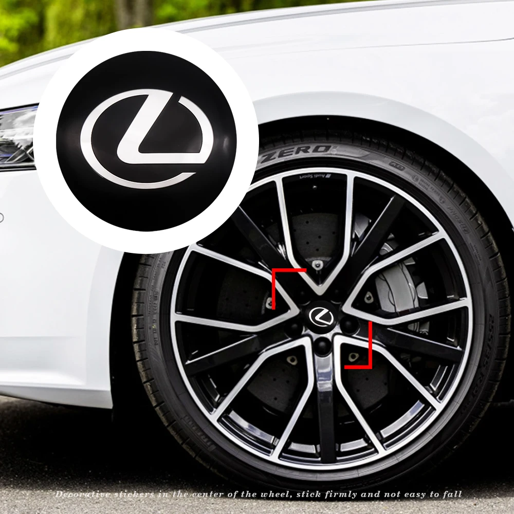 4PCS Car Wheel Center Hub Cap Stickers Badge Emblem For Lexus CT200h F Sport ES LS IS GS LC RC GC RX UX NX LX GX Car Accessories
4PCS Car Wheel Center Hub Cap Stickers Badge Emblem For Lexus CT200h F Sport ES LS IS GS LC RC GC RX UX NX LX GX Car Accessories