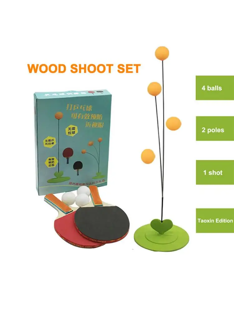 Table Tennis Set Family Table Tennis Set For Kids Trainer Eyesight Exercise Training Ball With Leisure Decompression Sports
Table Tennis Set Family Table Tennis Set For Kids Trainer Eyesight Exercise Training Ball With Leisure Decompression Sports