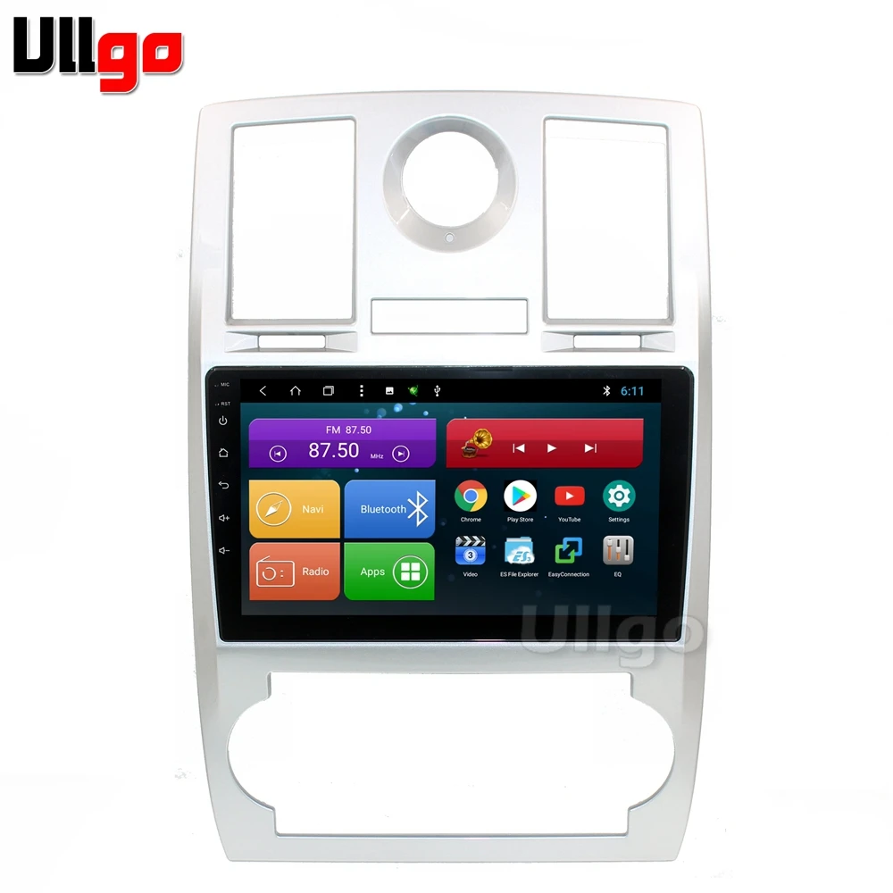 9 дюймов Android 10 0 автомобильный DVD GPS для Chrysler 300C Авторадио Головной блок с Радио RDS BT