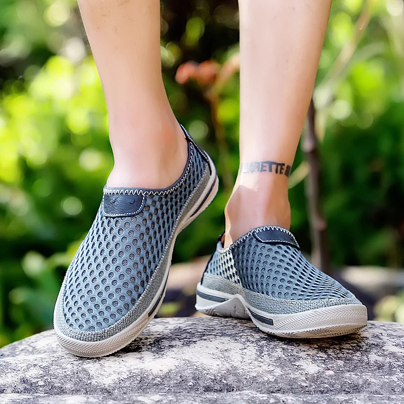 Nine o'clock Summer New Men Flats Shoes Slip-on Hard-wearing Male Footwear All-match Mesh Breathable Sneaker Fashion Anti-skid
Nine o'clock Summer New Men Flats Shoes Slip-on Hard-wearing Male Footwear All-match Mesh Breathable Sneaker Fashion Anti-skid
