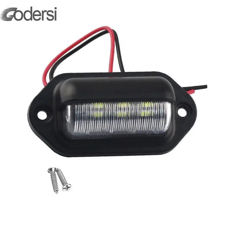 2pcs 6 LED Car Truck License Plate Light Car Trailer Tail Light Side Lamp Car Boats Motorcycle RV Truck Trailer 12V 24V
2pcs 6 LED Car Truck License Plate Light Car Trailer Tail Light Side Lamp Car Boats Motorcycle RV Truck Trailer 12V 24V