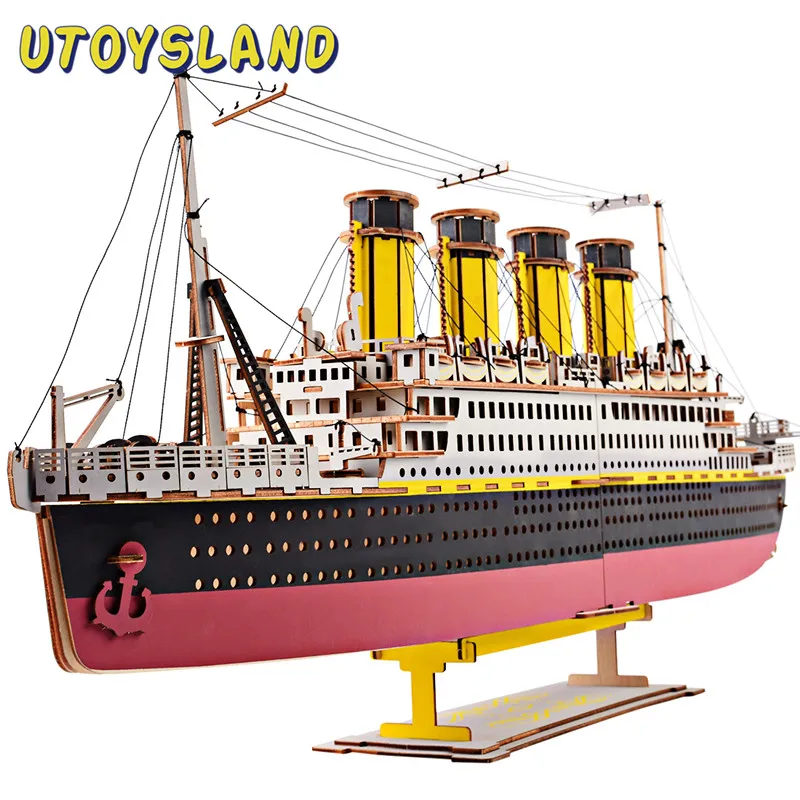 High-Precision Laser Cutting Puzzle 3D Wooden Jigsaw Model Children Intelligence Developmental Toys Model Building Kit - Titanic
High-Precision Laser Cutting Puzzle 3D Wooden Jigsaw Model Children Intelligence Developmental Toys Model Building Kit - Titanic