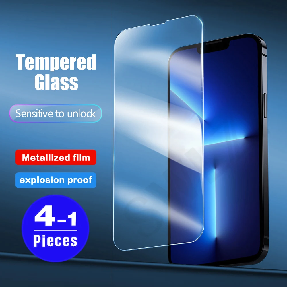 1-4Pcs 9H Screen Protector for iphone 13 12 11 Pro X XS Max Mini XR SE 2020 8 7 Plus Tempered Glass 6 6s Phone protective film
1-4Pcs 9H Screen Protector for iphone 13 12 11 Pro X XS Max Mini XR SE 2020 8 7 Plus Tempered Glass 6 6s Phone protective film