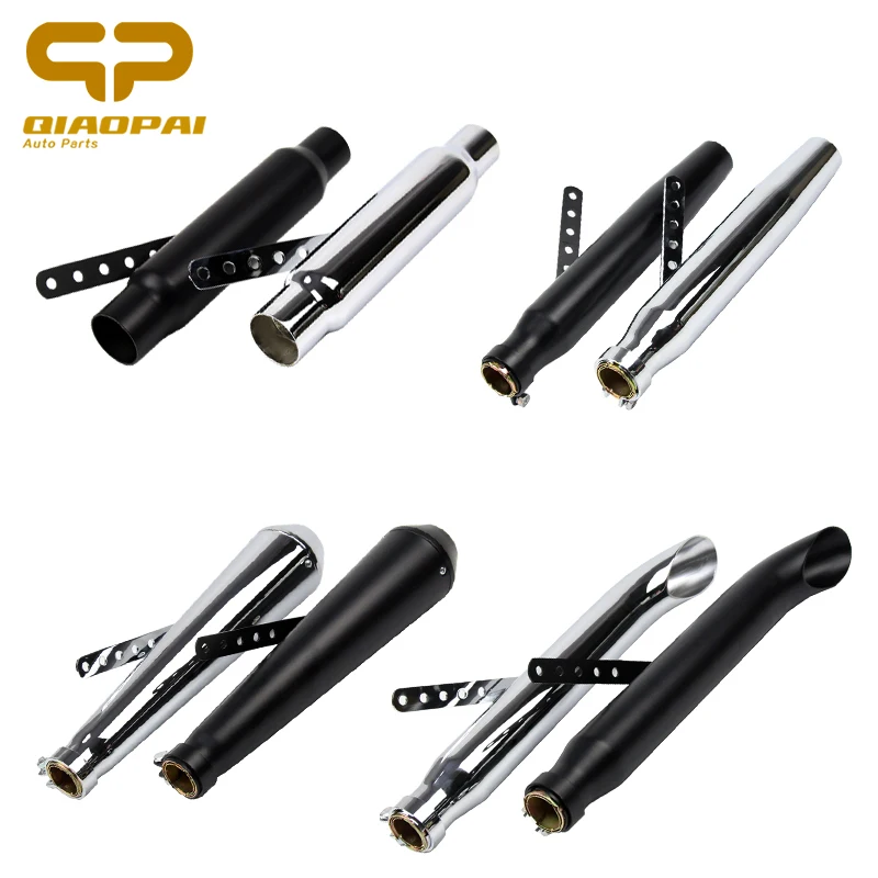 Vintage Motorcycle Exhaust Muffler Modified 39-51MM Moto Exhaust Pipe For Retro Honda CG/EN125 XL883 1200 7248 Inferno 1400
Vintage Motorcycle Exhaust Muffler Modified 39-51MM Moto Exhaust Pipe For Retro Honda CG/EN125 XL883 1200 7248 Inferno 1400