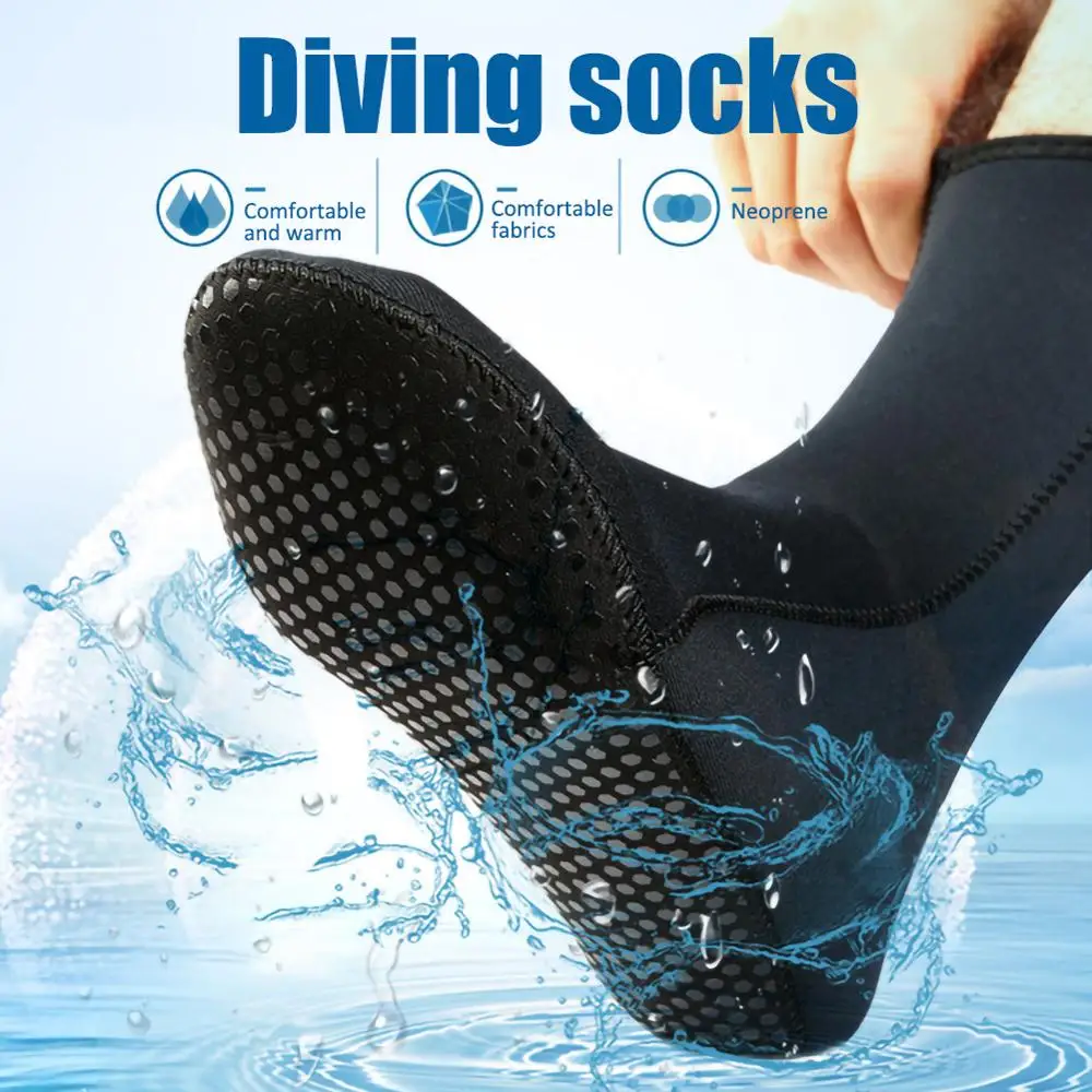 3mm Neoprene Socks Diving Swimming Beach Socks Anti-slip Snorkeling Water Shoes Surfing Boots Warm Sock Men Women Outdoor Shoes
3mm Neoprene Socks Diving Swimming Beach Socks Anti-slip Snorkeling Water Shoes Surfing Boots Warm Sock Men Women Outdoor Shoes