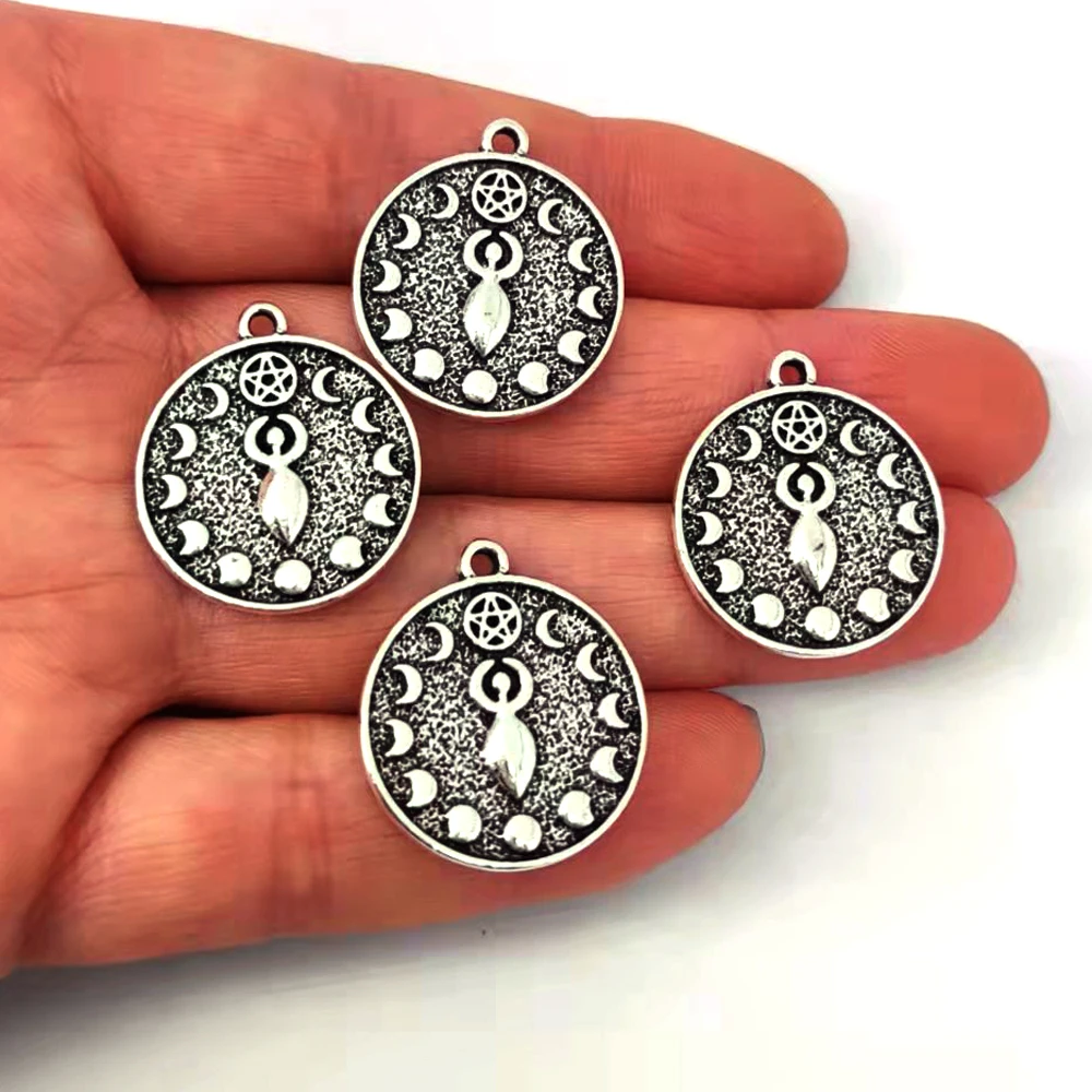 5pc Eclipse Moon goddess pagan pendant charm For DIY Women Yoga Nymph Moon Change Pendant charms Jewelry Fertility Accessories
5pc Eclipse Moon goddess pagan pendant charm For DIY Women Yoga Nymph Moon Change Pendant charms Jewelry Fertility Accessories