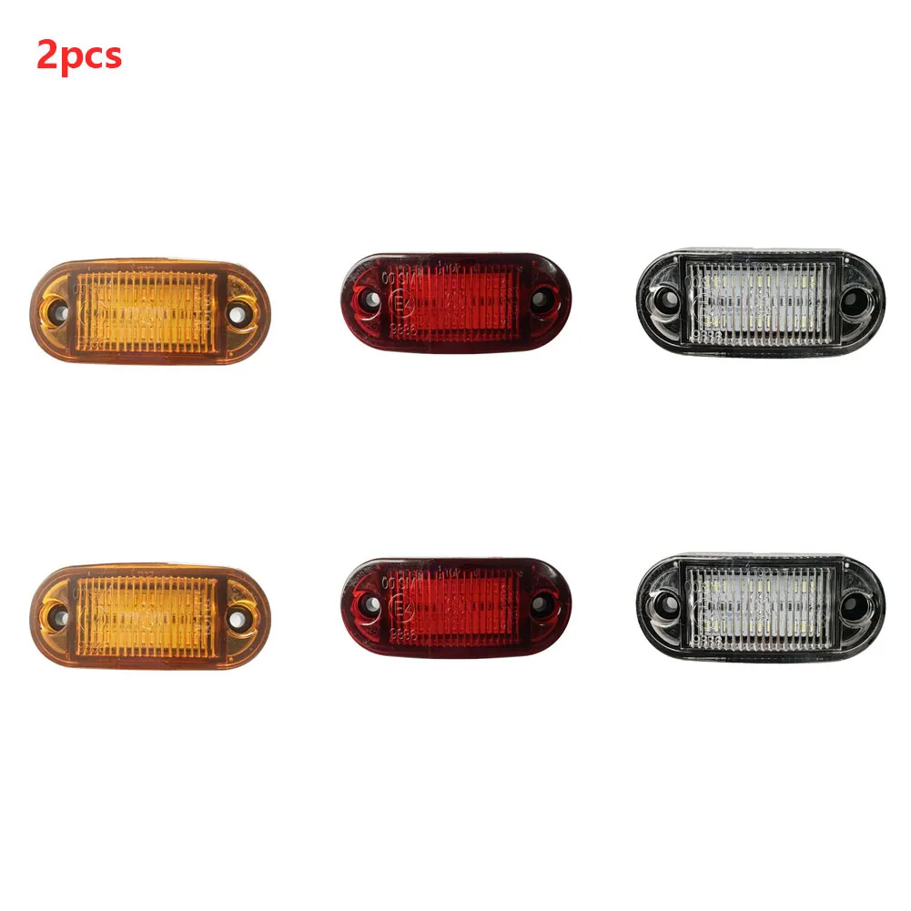 2pcs Warning Lights 6LED Side Lights E4 Trailer 10-30V Side Tail Lights MK-019 6LED Signal Side Light For Trucks Car Accessories
2pcs Warning Lights 6LED Side Lights E4 Trailer 10-30V Side Tail Lights MK-019 6LED Signal Side Light For Trucks Car Accessories