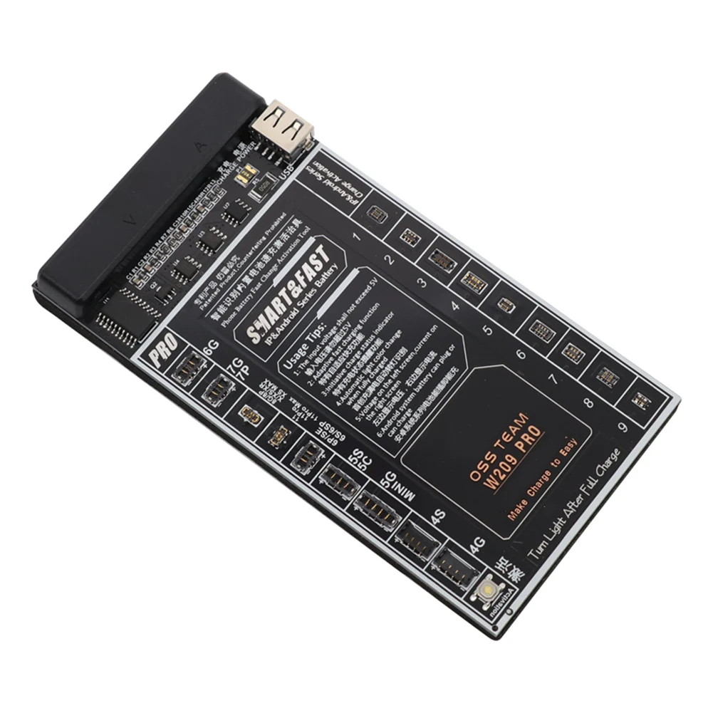 W209pro Battery Tester Activation Board For Iphone/android Phone Fast Charging Activation Board
W209pro Battery Tester Activation Board For Iphone/android Phone Fast Charging Activation Board