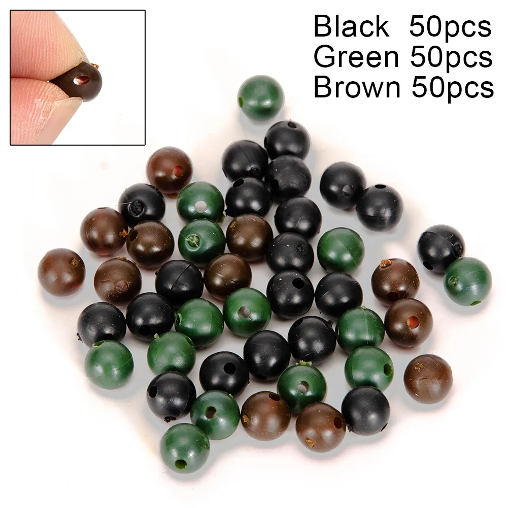 50pcs Carp Fishing Beads Round Soft Rubber Floating Shock Impact Rig Bead 6 8mm Rubber Shock Beads Fishing Tackle Accessories
50pcs Carp Fishing Beads Round Soft Rubber Floating Shock Impact Rig Bead 6 8mm Rubber Shock Beads Fishing Tackle Accessories