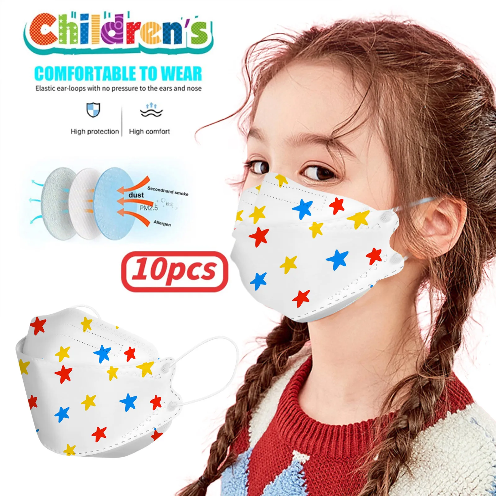 10pcs Children Mask Dinosaur Cartoon Printed Kids Face Mask Outdoor Anti-fog Dust-proof Protective Fish Girls Boys Mask Masque
10pcs Children Mask Dinosaur Cartoon Printed Kids Face Mask Outdoor Anti-fog Dust-proof Protective Fish Girls Boys Mask Masque