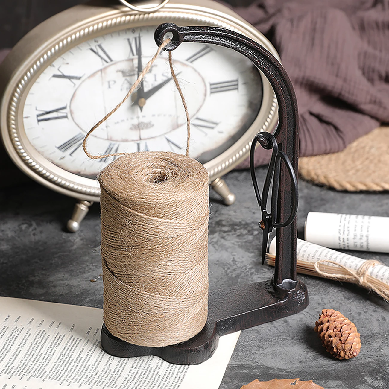 Iron Sewing Machine Rope Winder Figurines American Country Window Display Props Decoration Ornaments Retro Nostalgia
Iron Sewing Machine Rope Winder Figurines American Country Window Display Props Decoration Ornaments Retro Nostalgia