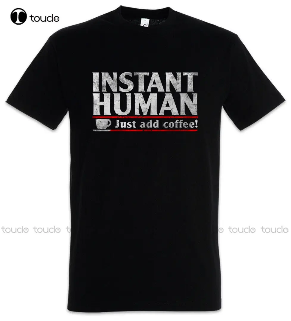 Print Men T Shirt Summer Instant Human T-Shirt Caffeine Fun Geek Nerd Science Scientist Engineer Coffee T-Shirt
Print Men T Shirt Summer Instant Human T-Shirt Caffeine Fun Geek Nerd Science Scientist Engineer Coffee T-Shirt