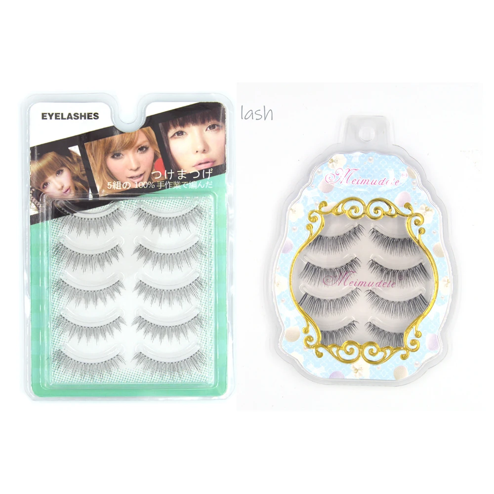 Japanese style knotting natural looking fake lashes false eyelashes strip eyelashes
Japanese style knotting natural looking fake lashes false eyelashes strip eyelashes