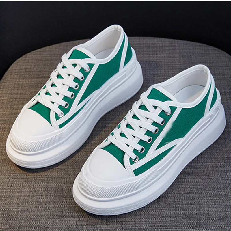 Fashion Casual Women Shoes High Quality Solid Color Lace-up Comfortable Outdoor Flat Sports Shoes For Women 2021 New
Fashion Casual Women Shoes High Quality Solid Color Lace-up Comfortable Outdoor Flat Sports Shoes For Women 2021 New