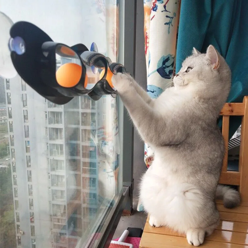 Модная забавная игрушка-мяч для домашних кошек, на присоске, для окон, игрушка для кошек, игрушка для кошек с шариками, туннель для игр, товар...
Модная забавная игрушка-мяч для домашних кошек, на присоске, для окон, игрушка для кошек, игрушка для кошек с шариками, туннель для игр, товар...