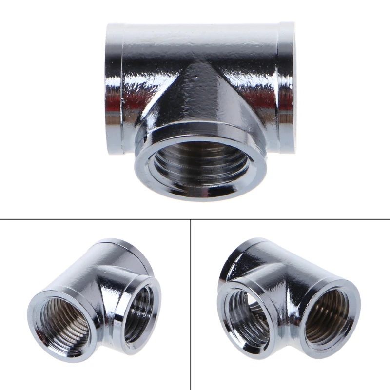 T Shape Tee Splitter 3 Way Connector G1/4 Thread Computer Water Cooling Fitting
T Shape Tee Splitter 3 Way Connector G1/4 Thread Computer Water Cooling Fitting