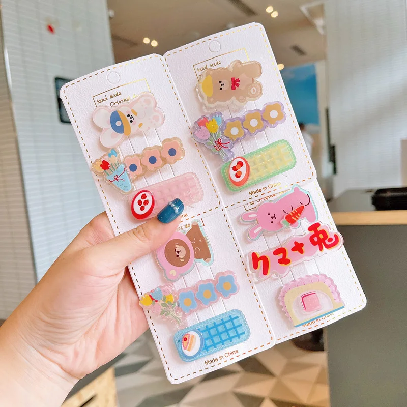 1 set Multicolor Acrylic Girl Animal Letters Hair Clips Girl Kids Hair Pins Kids Hair Accessories
1 set Multicolor Acrylic Girl Animal Letters Hair Clips Girl Kids Hair Pins Kids Hair Accessories