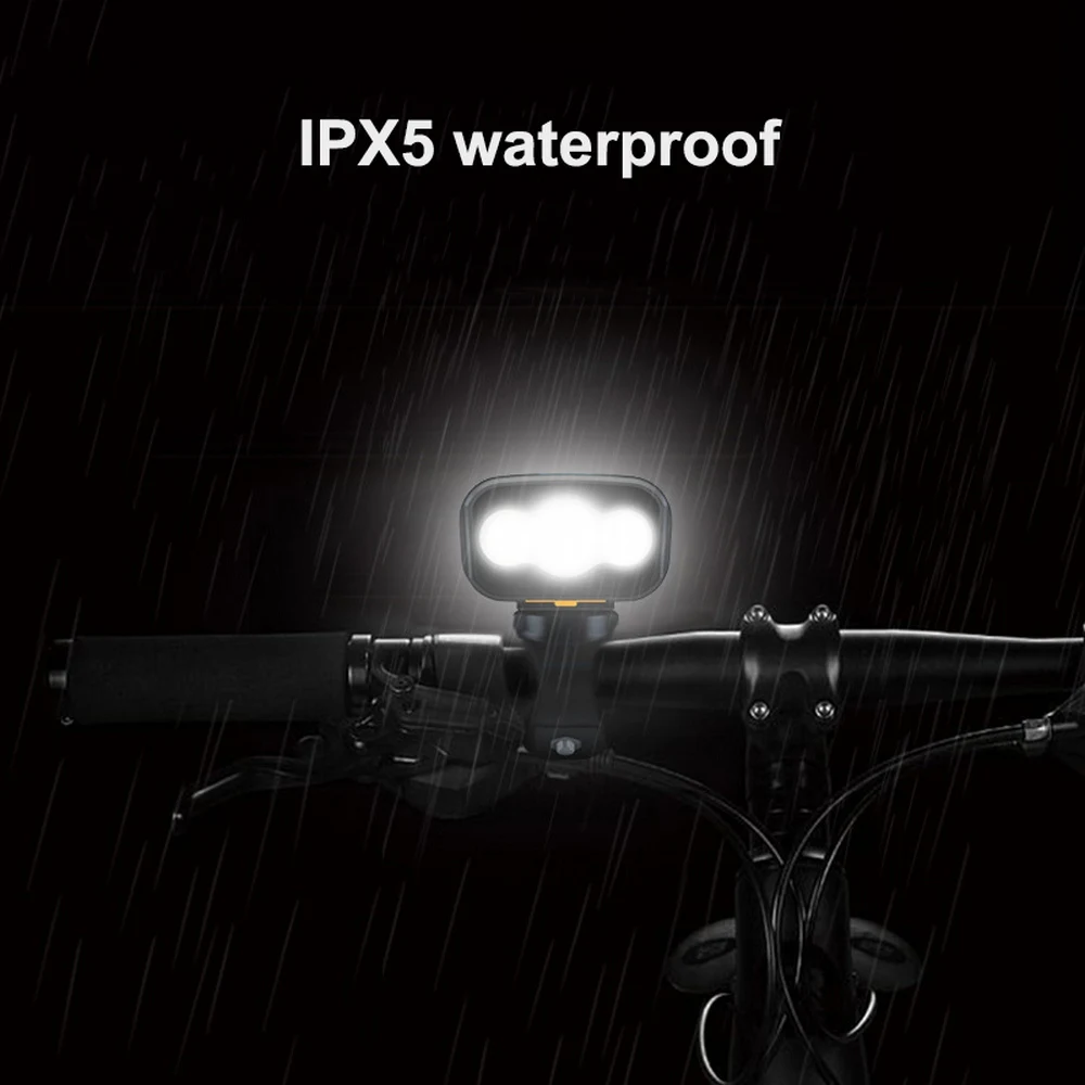 3 Modes Bike Light L2/T6 Bicycle Light Built-In 5200mAh USB Rechargeable Power Bright Waterproof Bike Headlight Bike Lamps Tool
3 Modes Bike Light L2/T6 Bicycle Light Built-In 5200mAh USB Rechargeable Power Bright Waterproof Bike Headlight Bike Lamps Tool