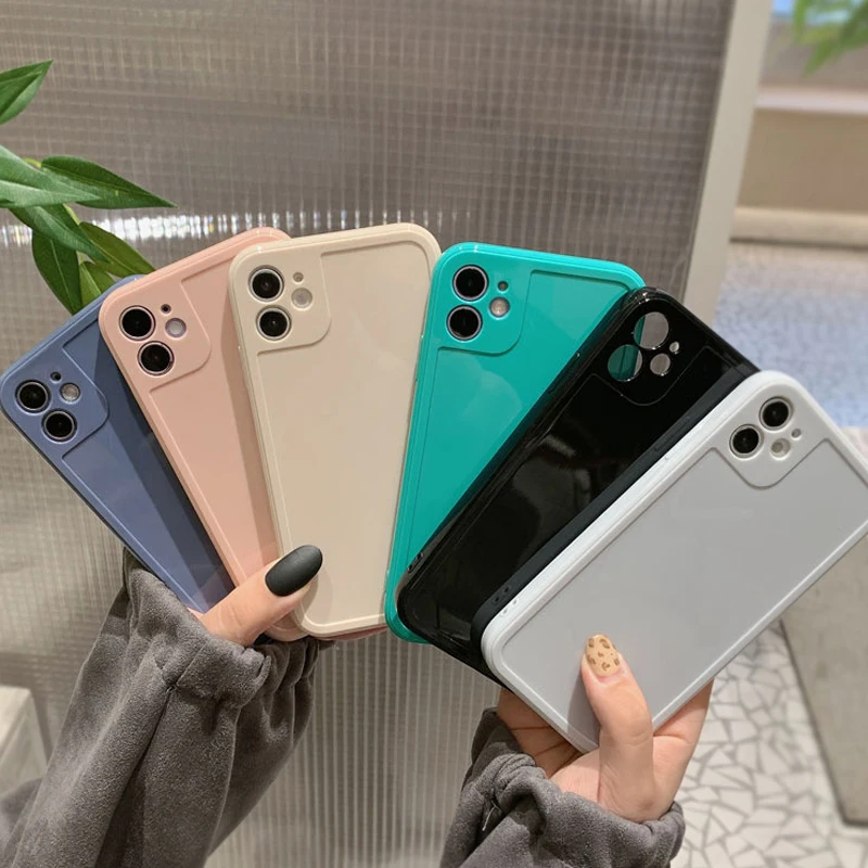 6 colors New material phone case for iphone 11 xs max 12 mini pro max x 7 8 plus xr silicone capa conque shell
6 colors New material phone case for iphone 11 xs max 12 mini pro max x 7 8 plus xr silicone capa conque shell