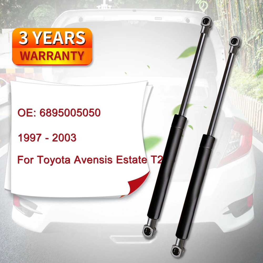 Tailgate Boot Gas Strut 6895005050 for Toyota Avensis Estate T220 ( Pack of 2 )
Tailgate Boot Gas Strut 6895005050 for Toyota Avensis Estate T220 ( Pack of 2 )