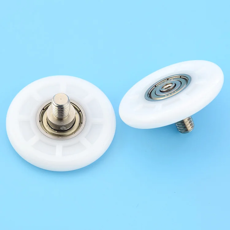 5pcs M5x35x5mm/M6x35x5mm high quality delrin/POM glass sliding roller wheel shower room round type sliding roller wheel pulley
5pcs M5x35x5mm/M6x35x5mm high quality delrin/POM glass sliding roller wheel shower room round type sliding roller wheel pulley