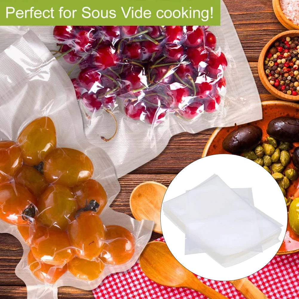 100Pcs Transparent Food Vacuum Sealer Pouch Fruit Vegetable Fresh-keeping Bag
100Pcs Transparent Food Vacuum Sealer Pouch Fruit Vegetable Fresh-keeping Bag