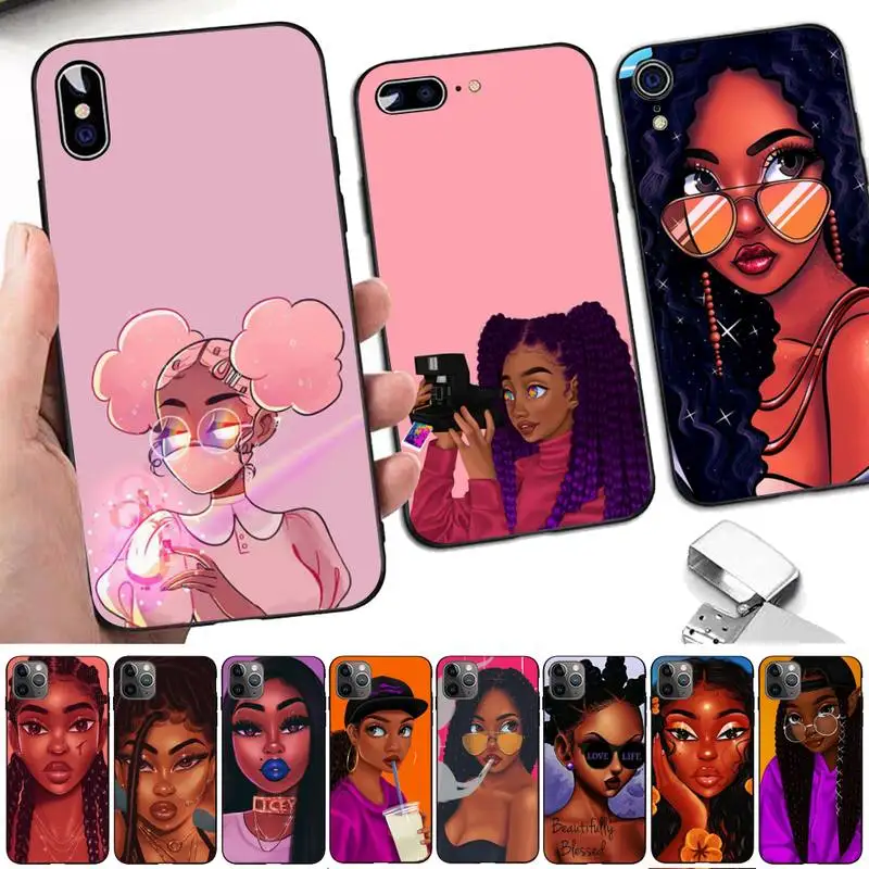 Girls Black Women Art Phone Case for iphone 13 11 12 pro XS MAX 8 7 6 6S Plus X 5S SE 2020 XR case
Girls Black Women Art Phone Case for iphone 13 11 12 pro XS MAX 8 7 6 6S Plus X 5S SE 2020 XR case