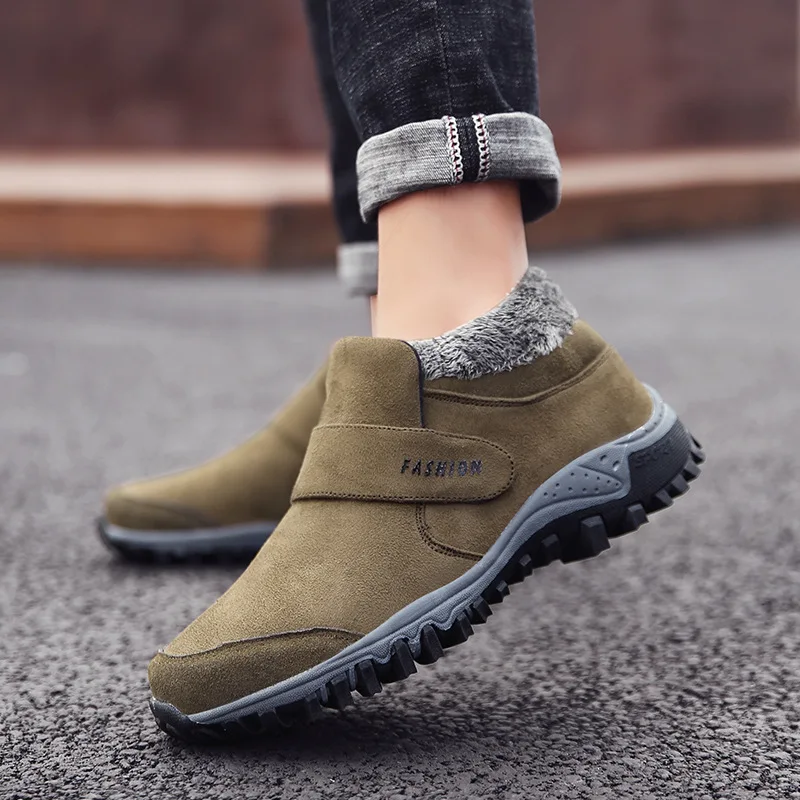 hot9 Warm winter boots Men shoes Russian style Ankle snow boots for men suede leather women boots with fur winter shoes men boot
hot9 Warm winter boots Men shoes Russian style Ankle snow boots for men suede leather women boots with fur winter shoes men boot