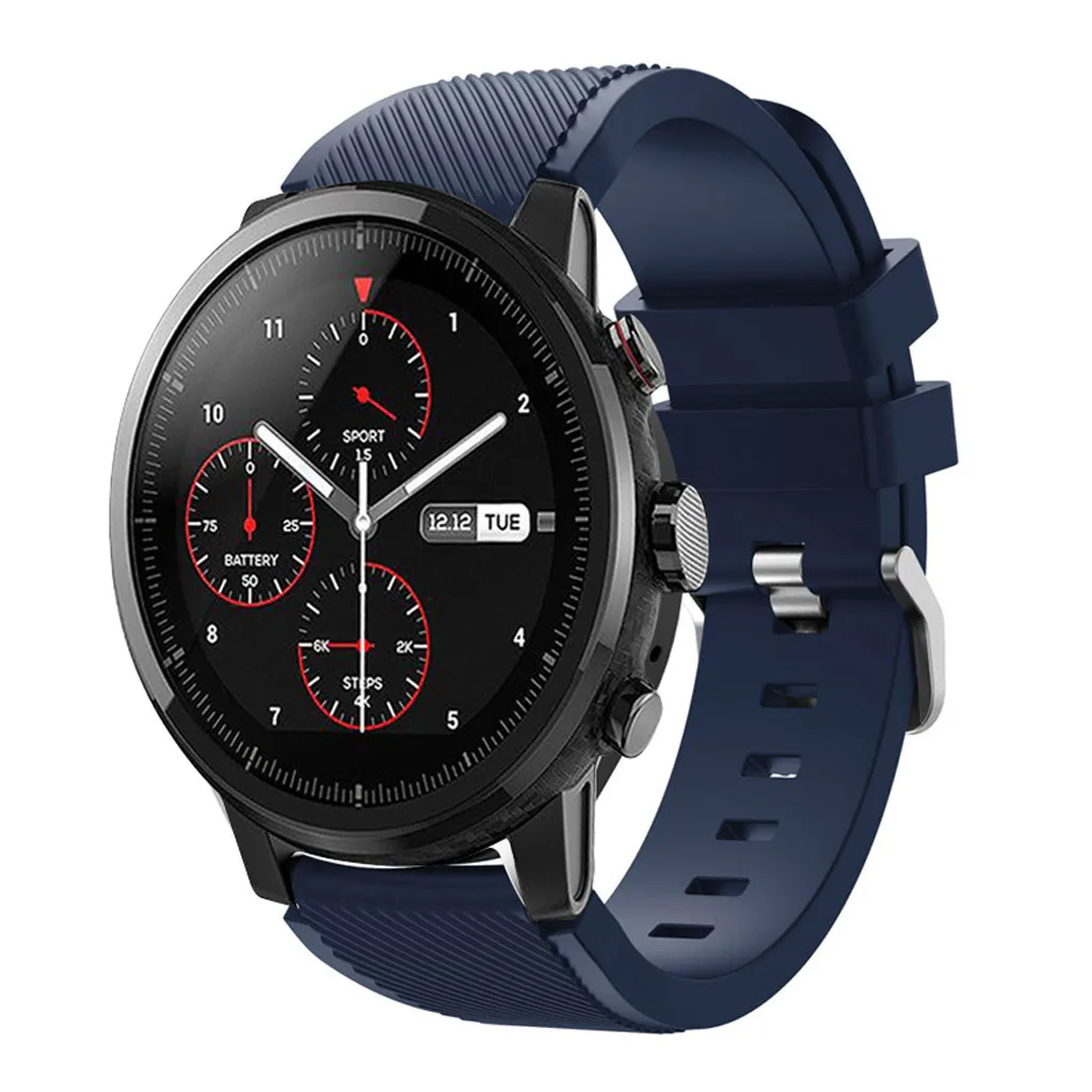 Soft Silicagel Sports Watch Band Strap For Amazfit Stratos Smart Watch 2S