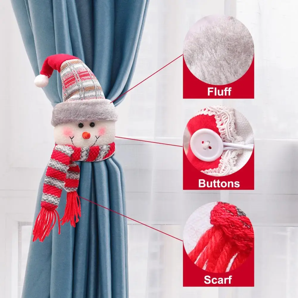 80%HOTDecorative Fabric Christmas Curtain Tiebacks with Button No Hooks Required Elk Curtain Buckle Home Decor
80%HOTDecorative Fabric Christmas Curtain Tiebacks with Button No Hooks Required Elk Curtain Buckle Home Decor