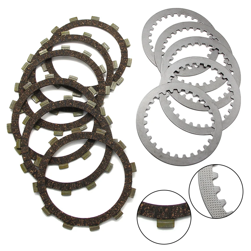 Motorcycle Steel Plate Disc Clutch Friction Plates For Yamaha XT250G XT250 1980 XT250H XT250J XT250K XT250KC High quality parts
Motorcycle Steel Plate Disc Clutch Friction Plates For Yamaha XT250G XT250 1980 XT250H XT250J XT250K XT250KC High quality parts