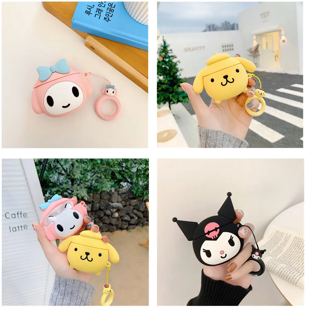 Аниме защитный чехол для Airpods Kawaii Kuromi My Melody Bluetooth гарнитура Airpods Pro 1/2 поколение силиконовый мягкий корпус игрушка подарок
Аниме защитный чехол для Airpods Kawaii Kuromi My Melody Bluetooth гарнитура Airpods Pro 1/2 поколение силиконовый мягкий корпус игрушка подарок