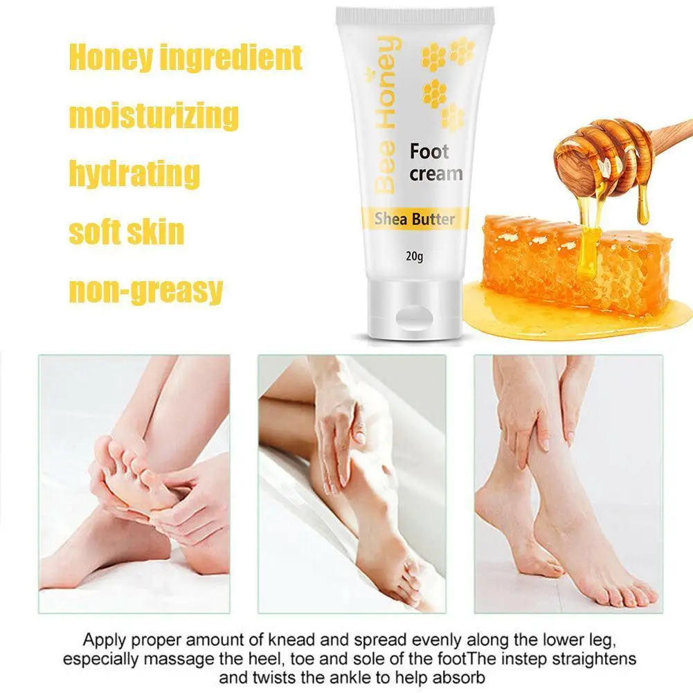 Honey Exfoliating Anti-chapping Foot Mask Useful Shea Care Cream Wax Butter Feet Foot Cream And Skin Hand Hands Mask Cream Y6I5
Honey Exfoliating Anti-chapping Foot Mask Useful Shea Care Cream Wax Butter Feet Foot Cream And Skin Hand Hands Mask Cream Y6I5