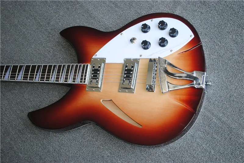 2020 new + factory + cherry red Ricken electric guitar 3 pieces neck Ricken electric guitar half hollow Rick guitar
2020 new + factory + cherry red Ricken electric guitar 3 pieces neck Ricken electric guitar half hollow Rick guitar