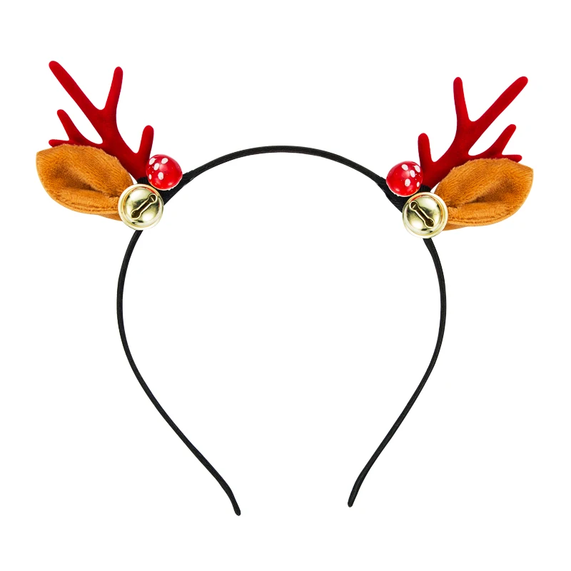 2020 Resin Mushroom Flannel Bell Deer Horn Hair Band Girl Hair Band Wholesale Headband Lot Bulk Simple and Versatile Christmas
2020 Resin Mushroom Flannel Bell Deer Horn Hair Band Girl Hair Band Wholesale Headband Lot Bulk Simple and Versatile Christmas