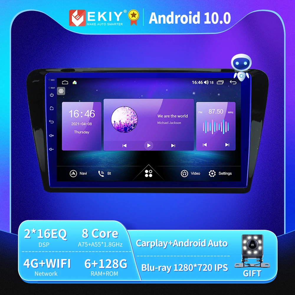 EKIY 6 + 128G Авторадио Android 10 для Seat Ibiza 2009-2013 автомобильное радио мультимедиа Blu-Ray IPS/QLED навигация GPS стерео BT no 2din
EKIY 6 + 128G Авторадио Android 10 для Seat Ibiza 2009-2013 автомобильное радио мультимедиа Blu-Ray IPS/QLED навигация GPS стерео BT no 2din
