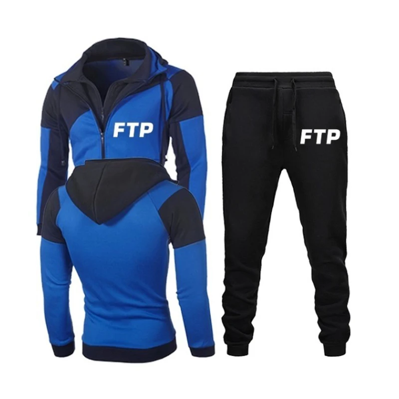 Men's Track Suit Suit Printed Double Zipper Hoodie And Fashionable Trousers Two-Piece Suit Men's Spring And Fall Casual Set
Men's Track Suit Suit Printed Double Zipper Hoodie And Fashionable Trousers Two-Piece Suit Men's Spring And Fall Casual Set