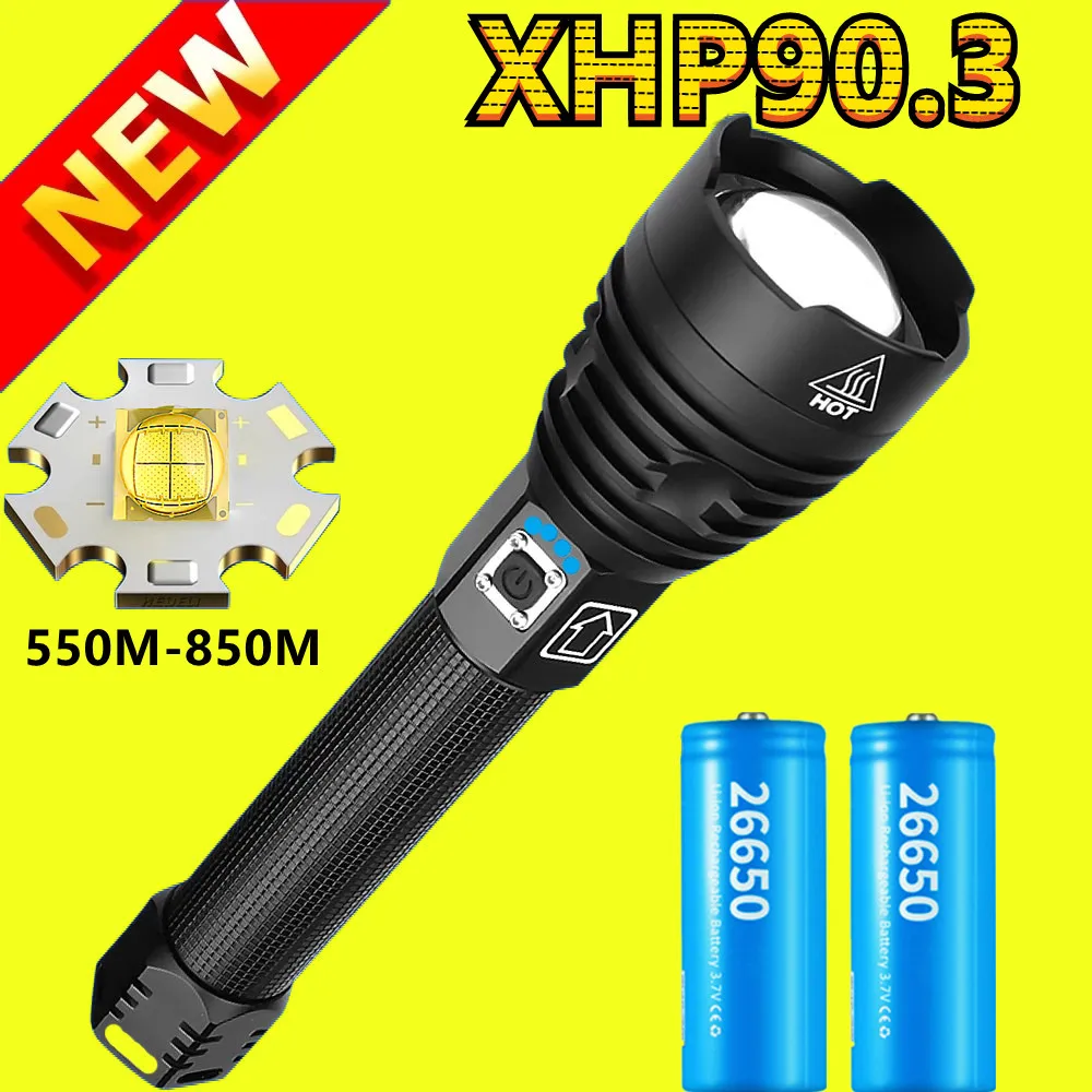 Super XHP90.3 powerful led flashlight 18650 Rechargeable tactical flashlight xhp90 usb flash light torch cree xhp50 led lantern
Super XHP90.3 powerful led flashlight 18650 Rechargeable tactical flashlight xhp90 usb flash light torch cree xhp50 led lantern