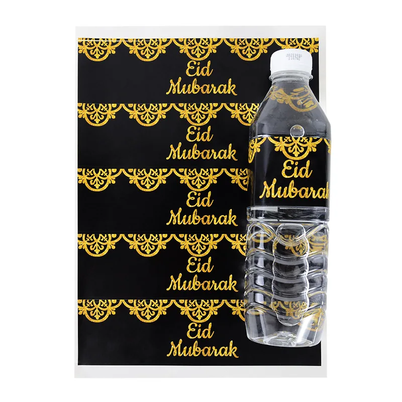 10pcs Eid Mubarak Water Bottle Stickers Ramadan Kareem Decor Gift Lable Islamic Muslim Mubarak Decoration Eid Al Adha Supplies
10pcs Eid Mubarak Water Bottle Stickers Ramadan Kareem Decor Gift Lable Islamic Muslim Mubarak Decoration Eid Al Adha Supplies