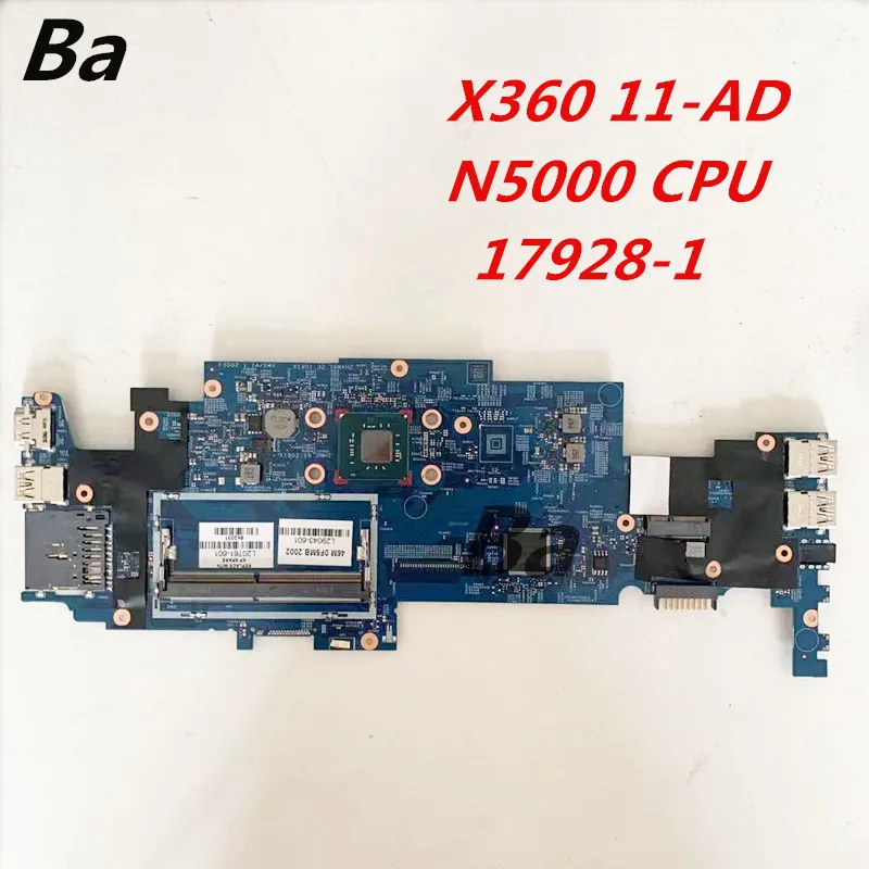 For HP X360 11-AD Notebook motherboard integrated graphics card N5000 CPU 17928-1 completed a full test
For HP X360 11-AD Notebook motherboard integrated graphics card N5000 CPU 17928-1 completed a full test