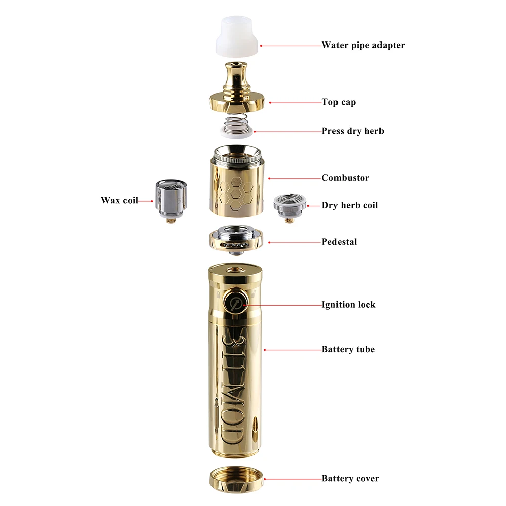 Original LTQ Vapor 311 Mod Vape Kit Dry Herb Herbal Wax Vaporizer 88W 18650 battery Mechanical Vaporizer Pen Kit Ceramic Coil
Original LTQ Vapor 311 Mod Vape Kit Dry Herb Herbal Wax Vaporizer 88W 18650 battery Mechanical Vaporizer Pen Kit Ceramic Coil