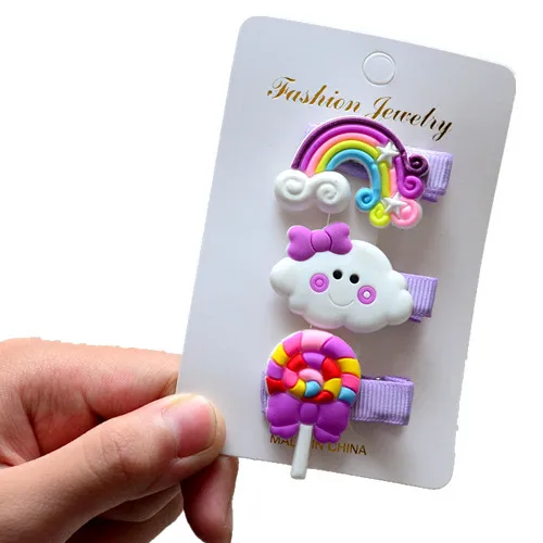 1Set Korean Children's series Cartoon Rainbow Hair Clips Sweet Girls Hair Grips Hair Accessories HeadWear
1Set Korean Children's series Cartoon Rainbow Hair Clips Sweet Girls Hair Grips Hair Accessories HeadWear