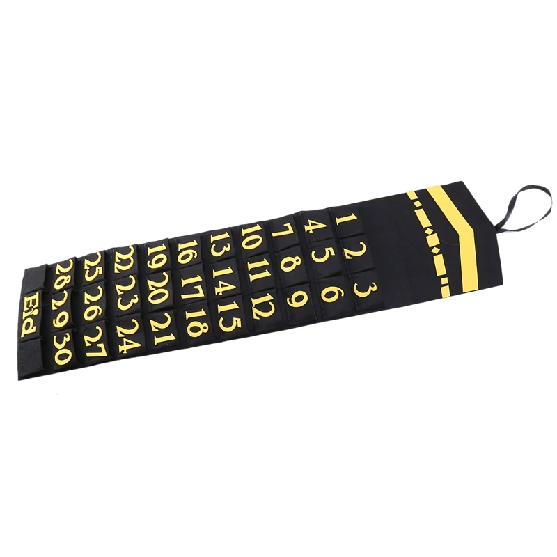 Ramadan Mubarak Ramadan Hanging Calendar Felt Eid Mubarak Wall Countdown Calendar with 30 Numbered Pockets
Ramadan Mubarak Ramadan Hanging Calendar Felt Eid Mubarak Wall Countdown Calendar with 30 Numbered Pockets
