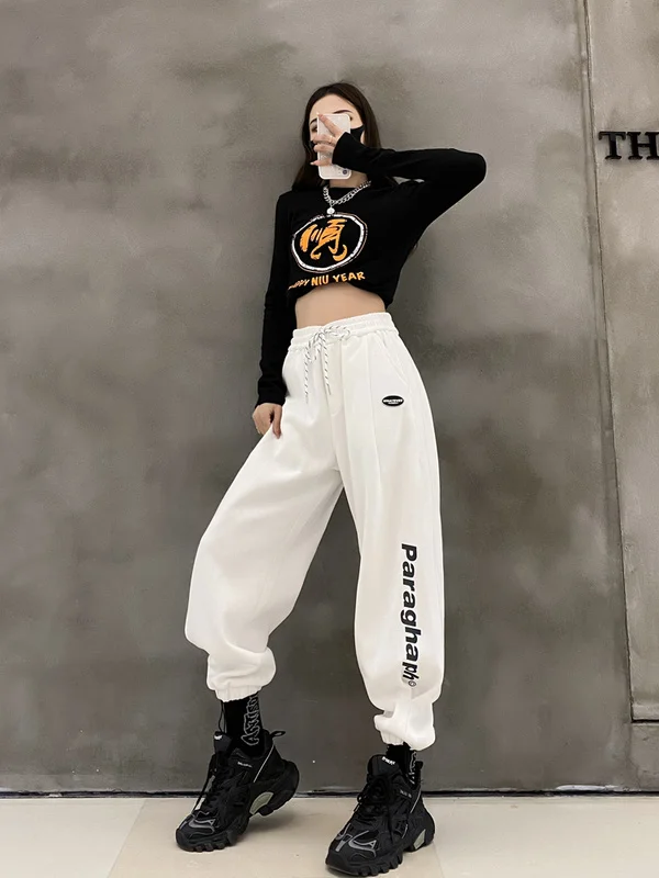 Official Figure Real Price Casual Pants Sports Pants Female Loose Tappered
Official Figure Real Price Casual Pants Sports Pants Female Loose Tappered